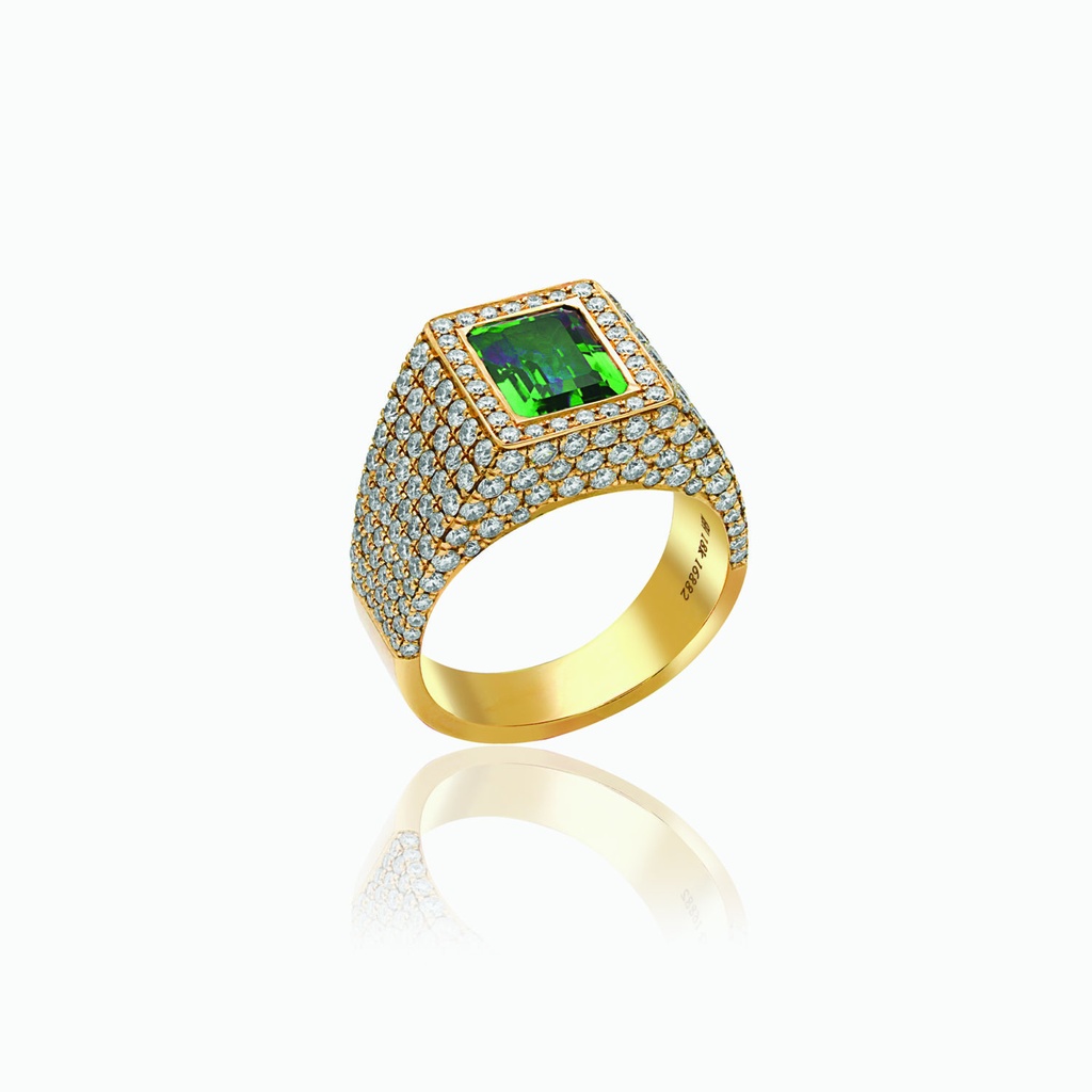 The Emerald Pinky Ring