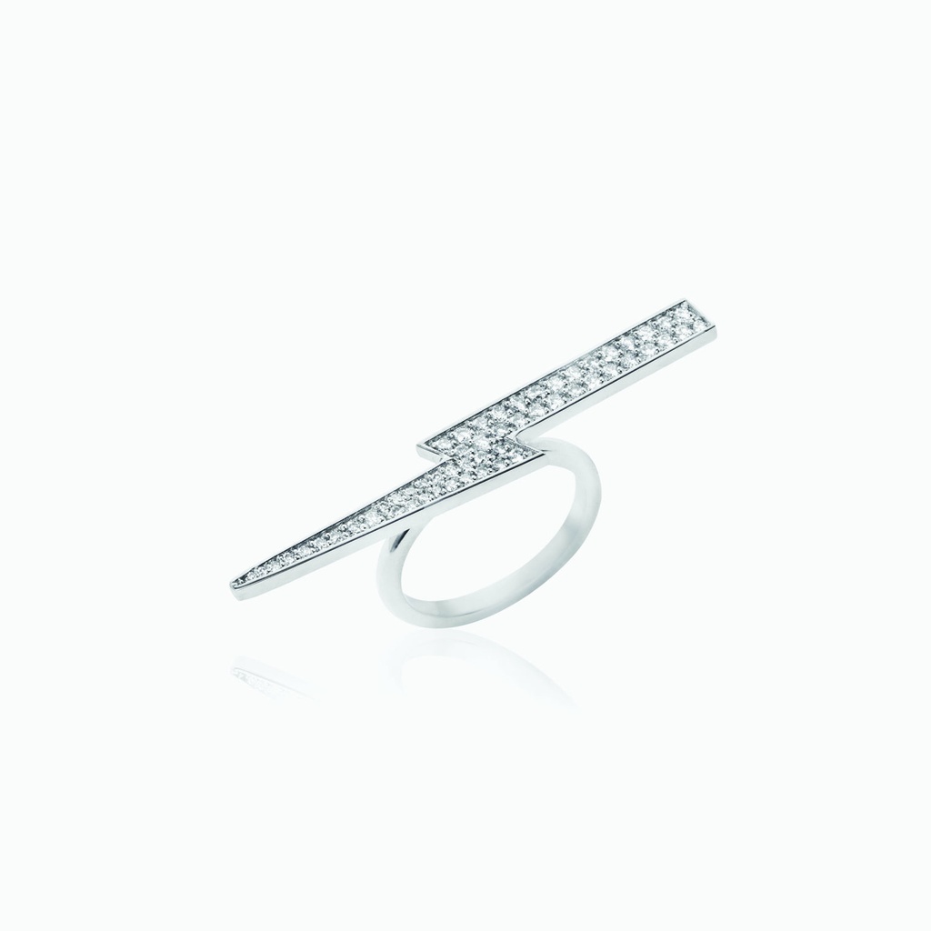 The Single Lightning Bolt Ring