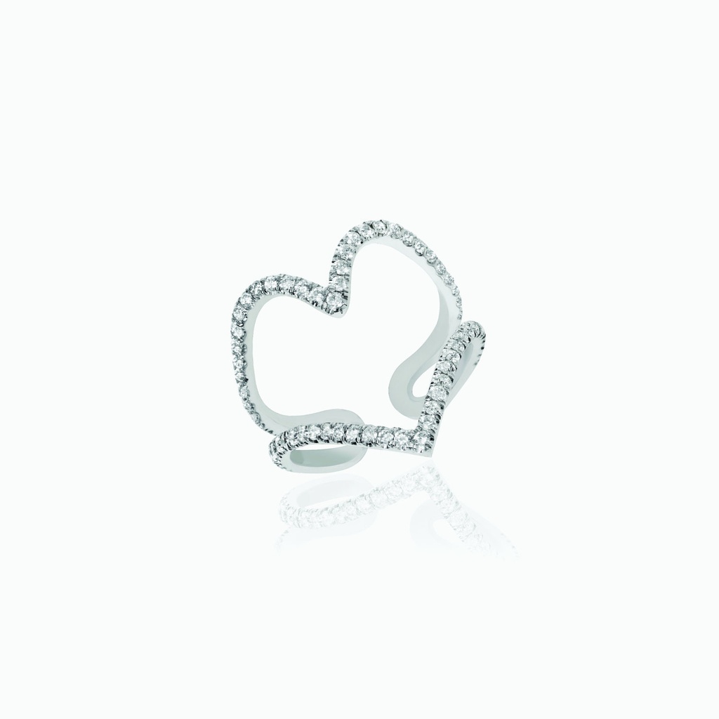 The Open Heart Ring