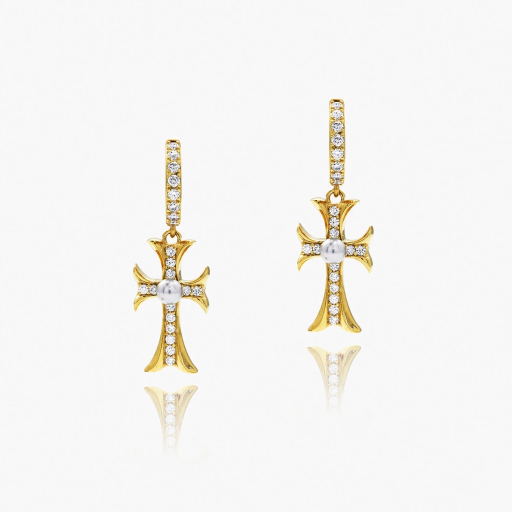 The Camden Cross Earrings