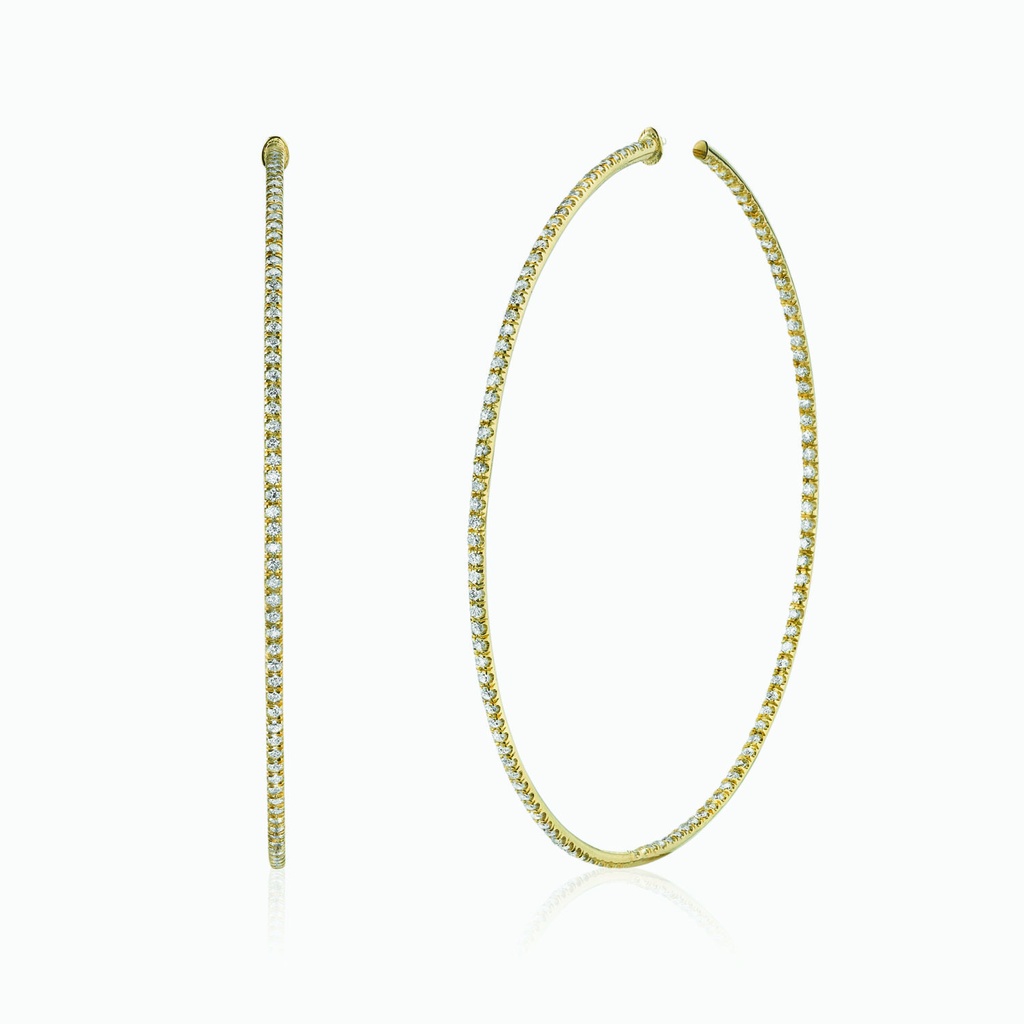 The Thin Hoop Earrings