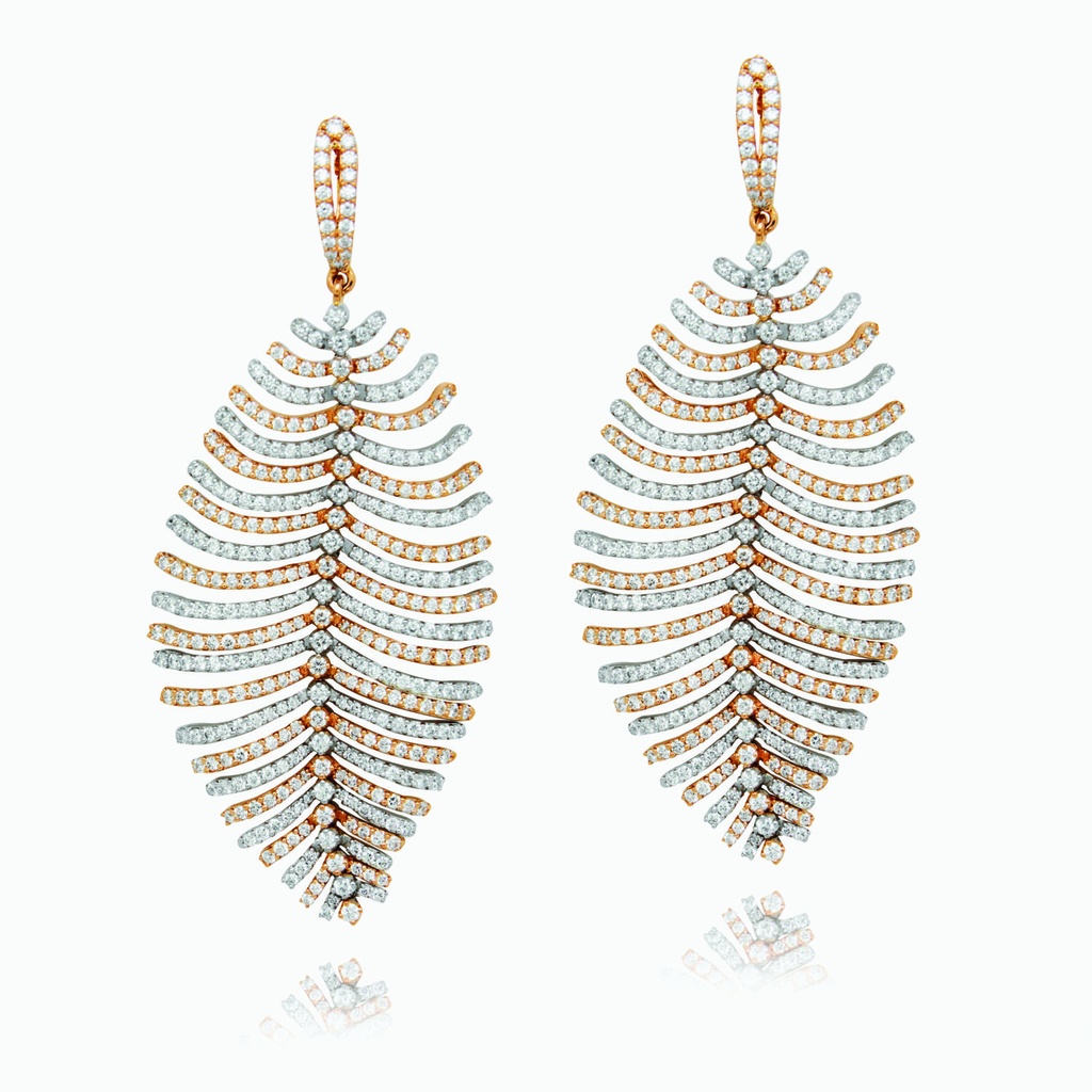 The Leaf Chandelier Earrings