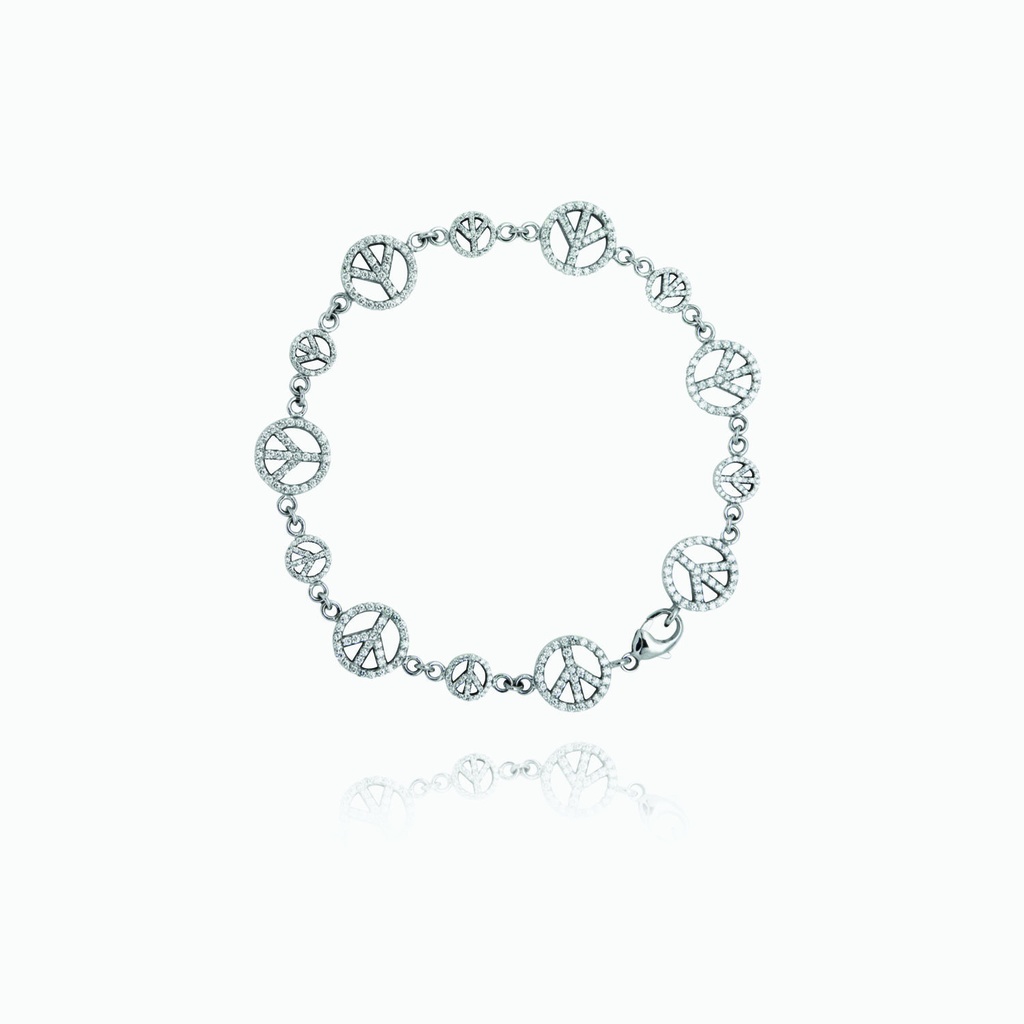 The Peace Sign Bracelet