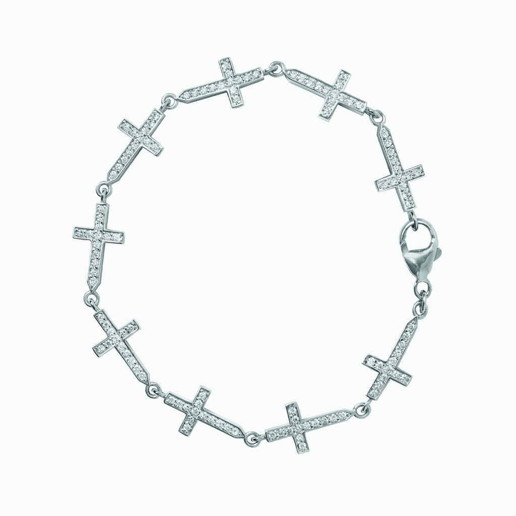The Repeating Cross Bracelet