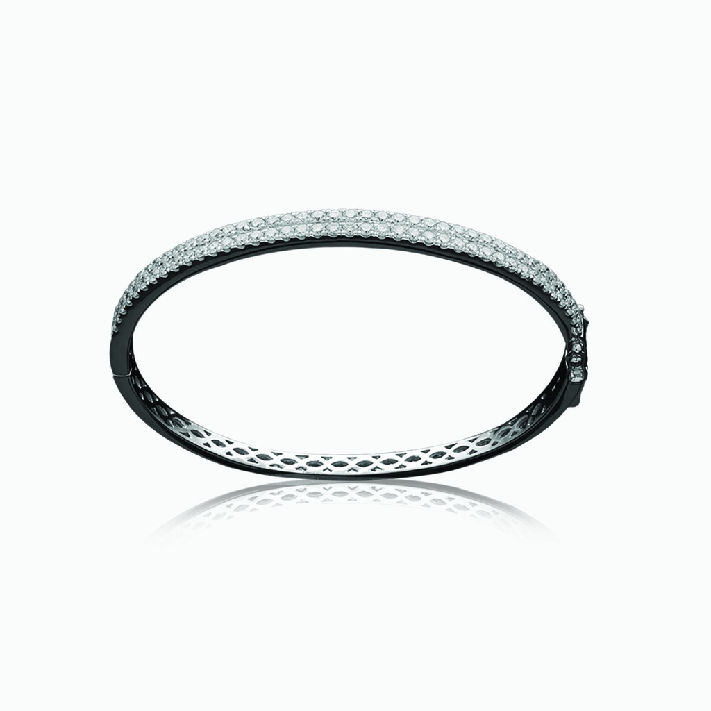The Two Row Bangle