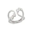 White Gold Diamond Cocktail Ring