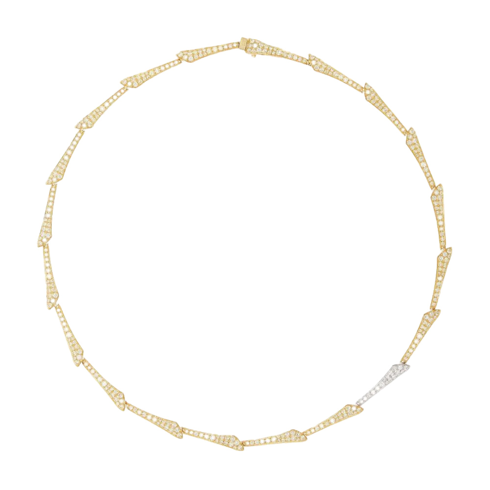Yellow Gold One Necklace