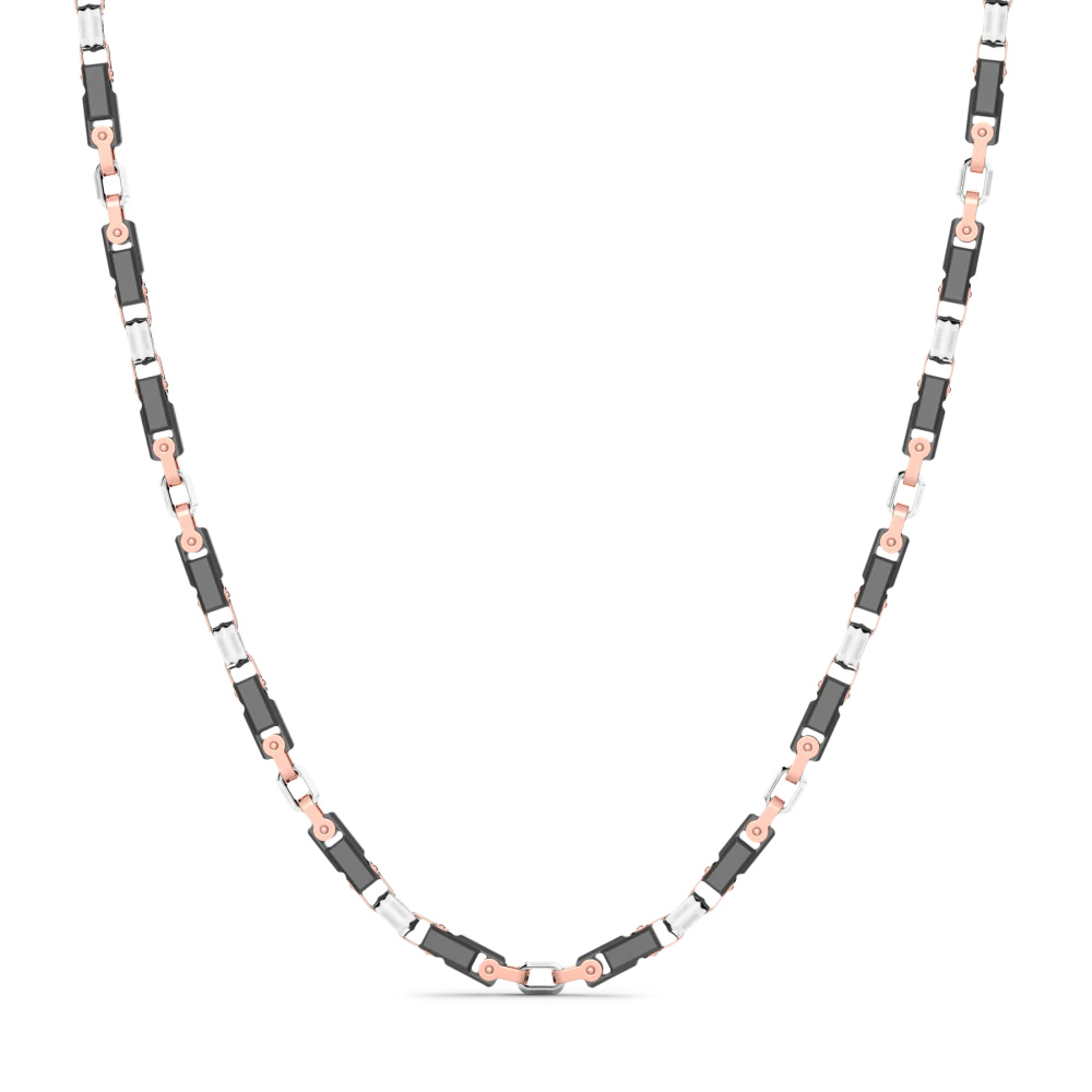 Zancan 18K Gold And Black Ceramic Necklace