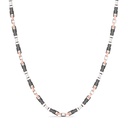 Zancan 18K Gold And Black Ceramic Necklace