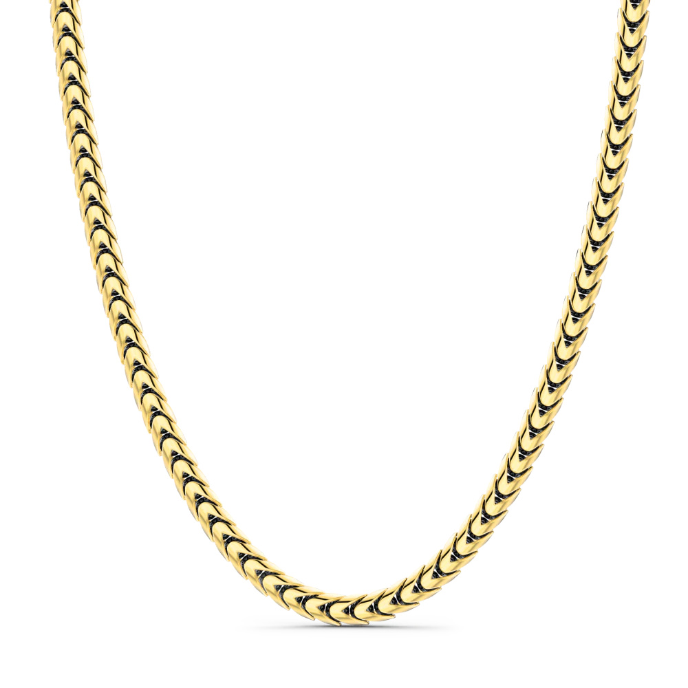 Zancan 18K Gold And Black Ceramic Necklace