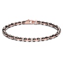 Zancan Bracelet In 18K Gold And Black Ceramic