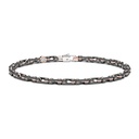 Zancan Bracelet In 18K Gold And Black Ceramic