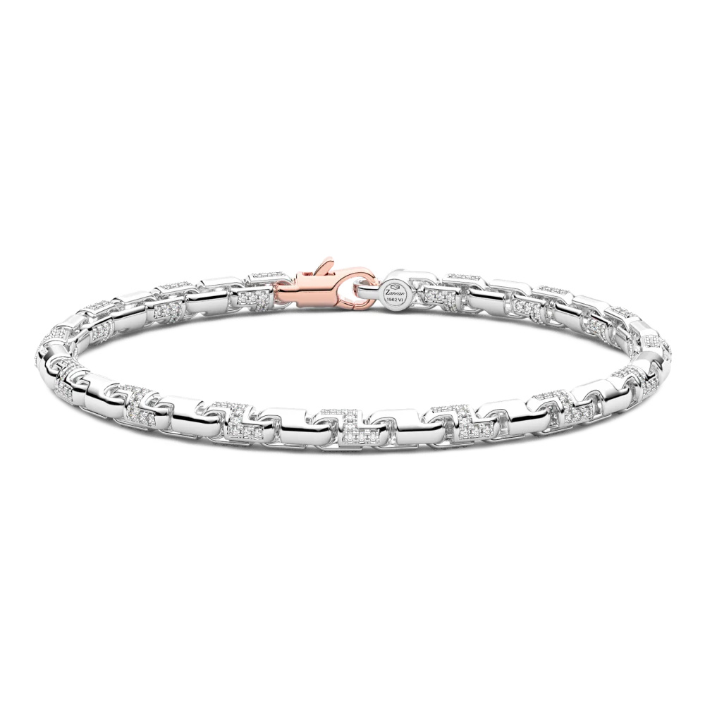Zancan Bracelet In 18K Gold And Diamonds