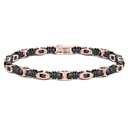Zancan Bracelet In 18Kt Ceramic Gold And Black Diamonds