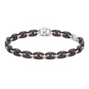 Zancan Bracelet In 18Kt Gold And Black Ceramic