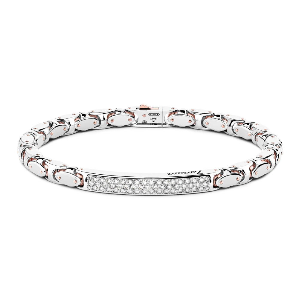 Zancan Bracelet In 18Kt Gold And Diamonds