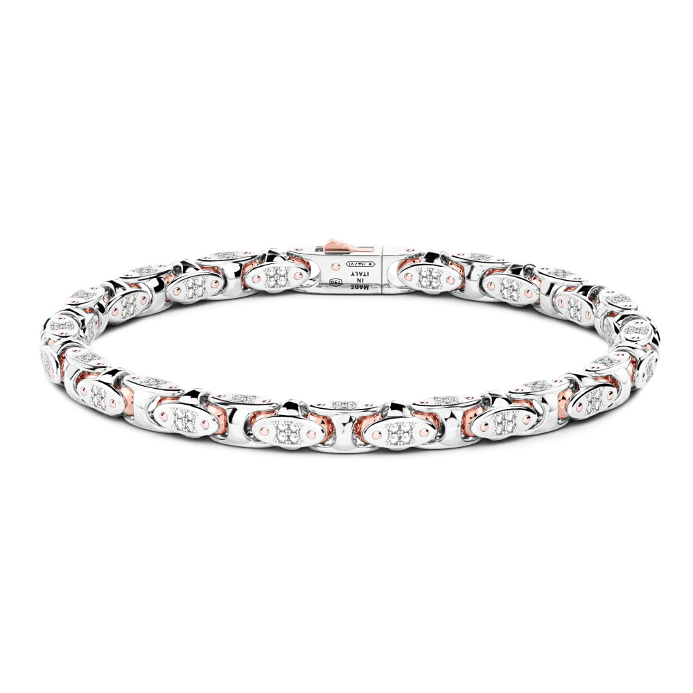 Zancan Bracelet In 18Kt Gold And Diamonds