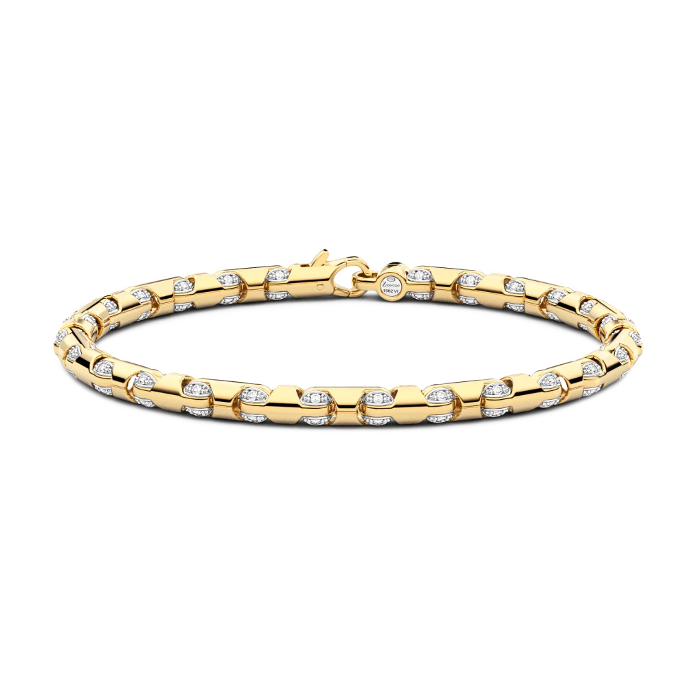 Zancan Bracelet In 18Kt Gold And Diamonds
