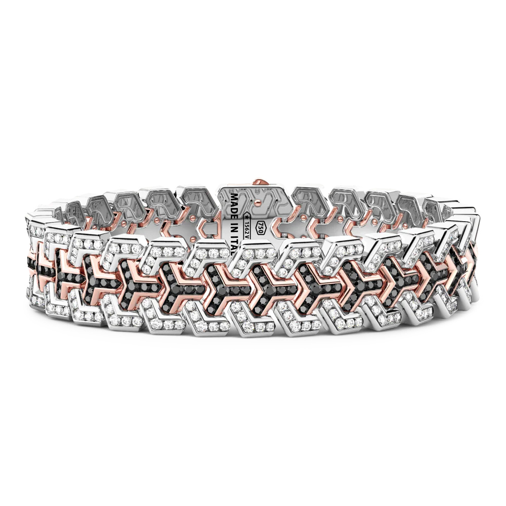 Zancan Bracelet In 18Kt Gold And Diamonds