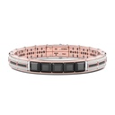 Zancan Bracelet In 18Kt Gold With Black Diamonds