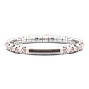 Zancan Bracelet In 18Kt Gold With Black Diamonds