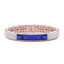 Zancan Bracelet In 18Kt Gold With Blue Sapphires