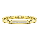 Zancan Bracelet In 18Kt Gold With Diamonds