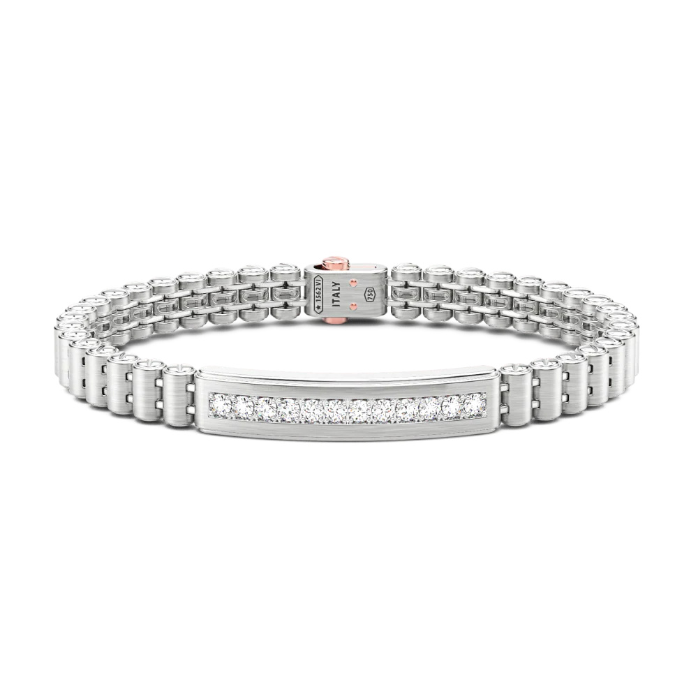 Zancan Bracelet In 18Kt Gold With Diamonds