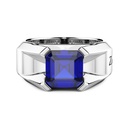 Zancan Chevalier Ring In 18Kt Gold And Blue Sapphire