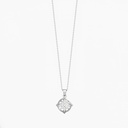 Zancan Gold Necklace With Wind Rose Pendant And Diamonds