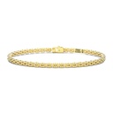 Zancan Link-Only Bracelet In 18Kt Gold