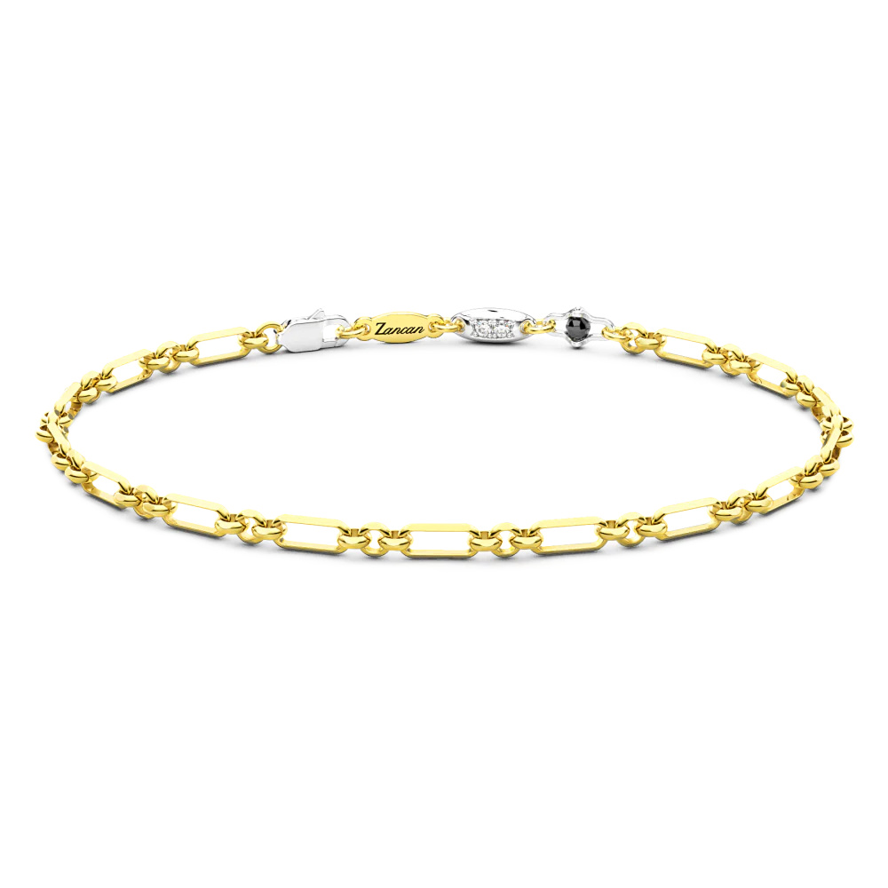 Zancan Link-Only Bracelet In 18Kt Gold