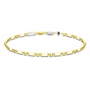 Zancan Link-Only Bracelet In 18Kt Gold