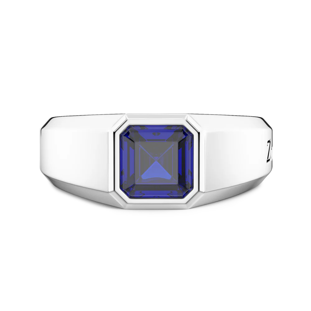 Zancan Ring In 18Kt Gold With Blue Sapphire