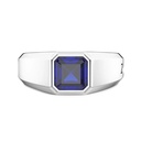 Zancan Ring In 18Kt Gold With Blue Sapphire