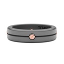Zancan Ring In Titanium And 18Kt Gold