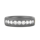 Zancan ring in titanium, 18kt gold and diamonds
