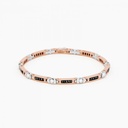 Zancan Rose Gold Bracelet With Diamonds