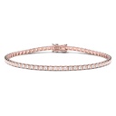 Zancan Tennis Bracelet In 18K Gold And Diamonds