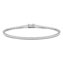 Zancan Tennis Bracelet In 18K Gold And Diamonds