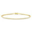 Zancan Tennis Bracelet In 18K Gold And Diamonds