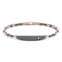 Zancan Titanium & 18Kt Gold Bracelet