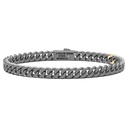 Zancan Titanium & 18Kt Gold Bracelet