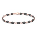Zancan Titanium & 18Kt Gold Bracelet