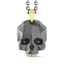 Zancan Titanium & 18Kt Gold Necklace