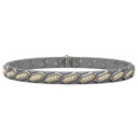 Zancan Titanium, 18Kt Gold & Natural Diamond Bracelet