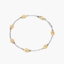 Zancan White Gold Bracelet With Anchor