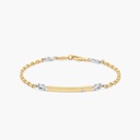 Zancan White Gold Bracelet With Diamond
