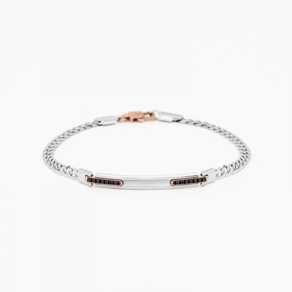Zancan White Gold Bracelet With Diamonds