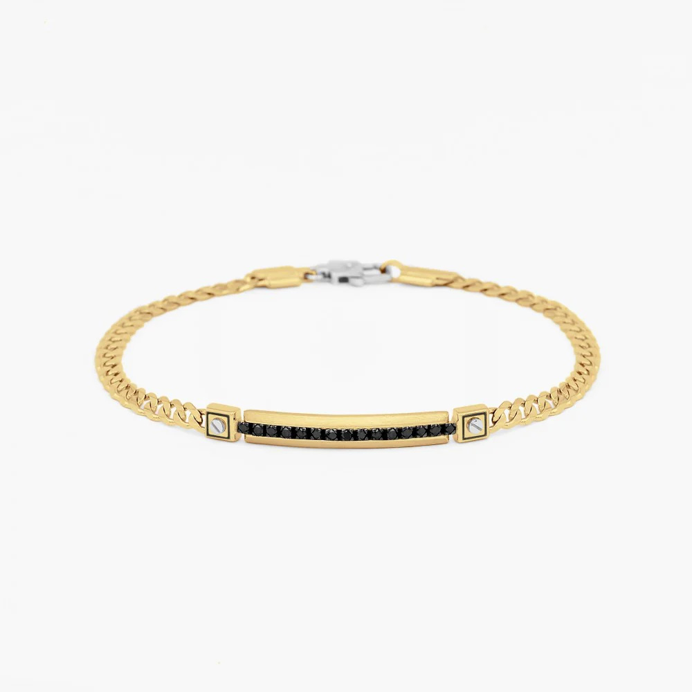 Zancan White Gold Bracelet With Diamonds